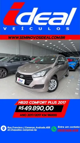 Hyundai HB20 Comf./c.plus/c.style 1.0 Flex 12V 2017