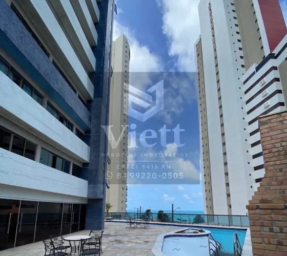Apartamento de Luxo em Ponta Negra: 2 quartos, 2 suítes, 2 banheiros, 60m² - Natal/RN