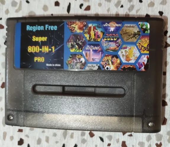 Cartucho multi jogos Super Nintendo 