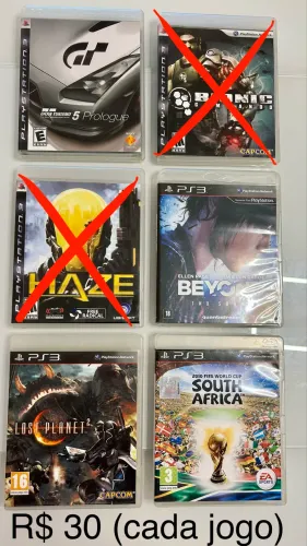 Jogos originais do PlayStation 3