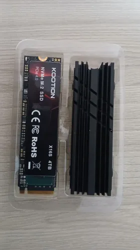 SSD NVMe M.2 PCIe 4.0 Kootion 4TB - Novo