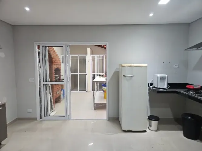 Porta Balcão 3 Folhas Sacada 2.00 X 2.10 Linha Suprema Alumínio Branco