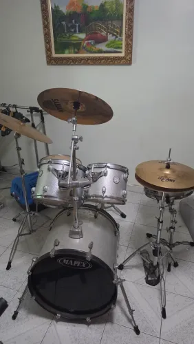 Bateria Mapex Horizon + Kit 3 Pratos (Também vendo separado)