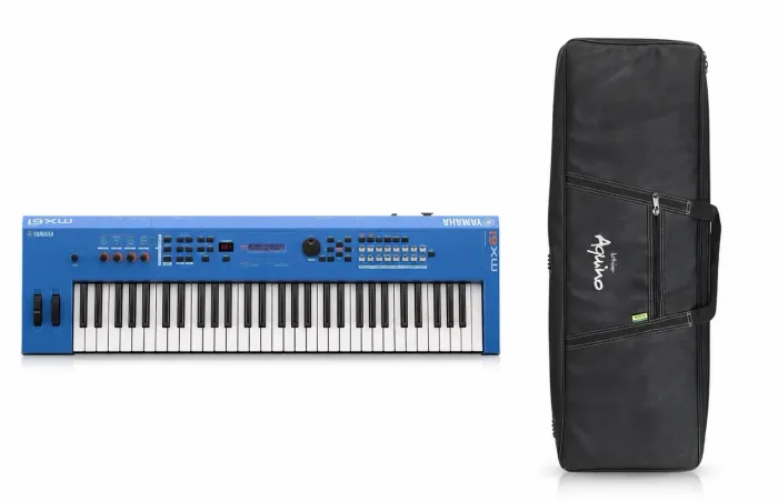 Teclado Yamaha MX61 - Azul (Acompanha Bag)