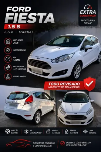 Ford Fiesta 1.5 16V Flex Mec. 5P 2014