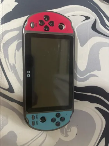 console portátil X12 ( videogame retrô com vários jogos)