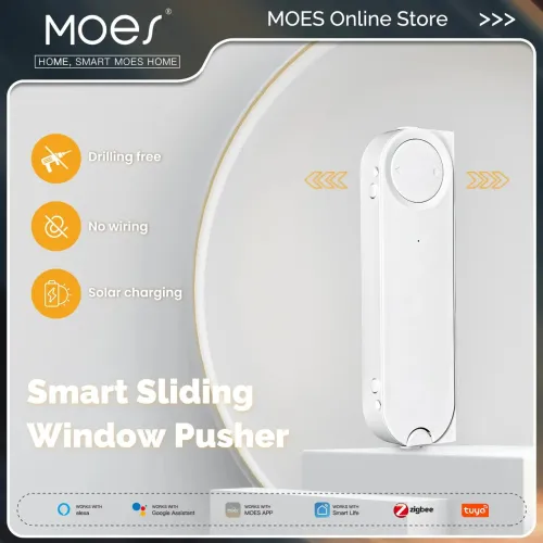 Automatizador De Janela Deslizante Moes Zigbee Tuya - Google e Alexa - Novo