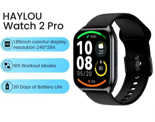 Smartwatch Haylou L02 Pro Premium (Original e Lacrado)