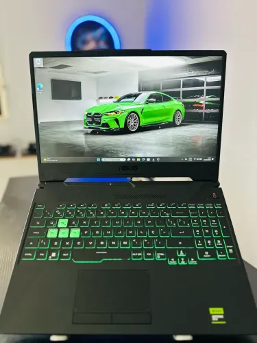Notebook Gamer Asus Tuf+ Ryzen 7 7435HS+RTX 2050 4GB+ 512GB SSD+8GB RAM DDR5 (ZERADO)