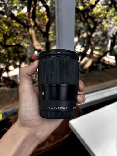 lente sigma 16mm 1.4