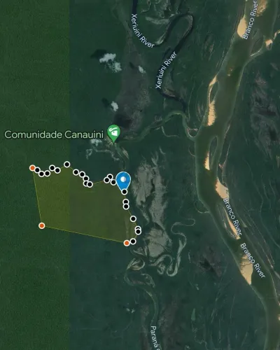 Área à Venda 1.060 Hectares às Margens do Rio Paraná do Amajau e Rio Branco- Boa Vista -