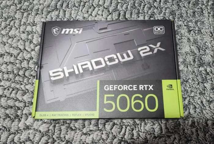 Placa de Vídeo MSI GeForce RTX 5060 Shadow 2X OC 8GB GDDR7 128-bit