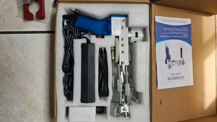 Máquina De Tufting kit Para Confecção De Tapetes, Operação Suave