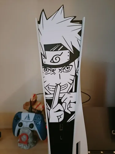 Placas frontais personalizadas para PS5: anime-jogos-filmes