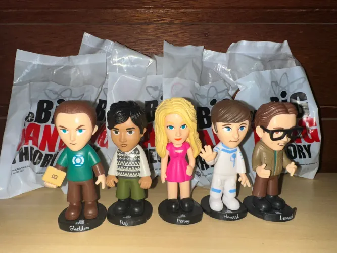 Big bang theory - bobs - valor UNITÁRIO cada figura LACRADA