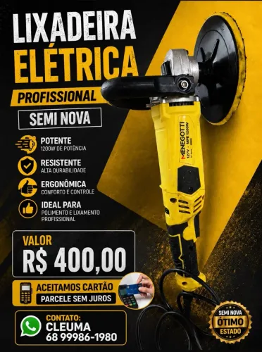 Lixadeira eletrica
