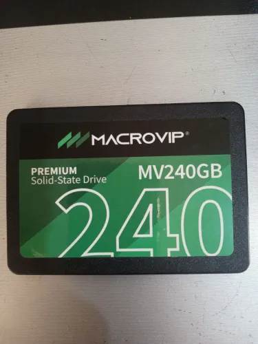 Ssd 240gb pouco usado.