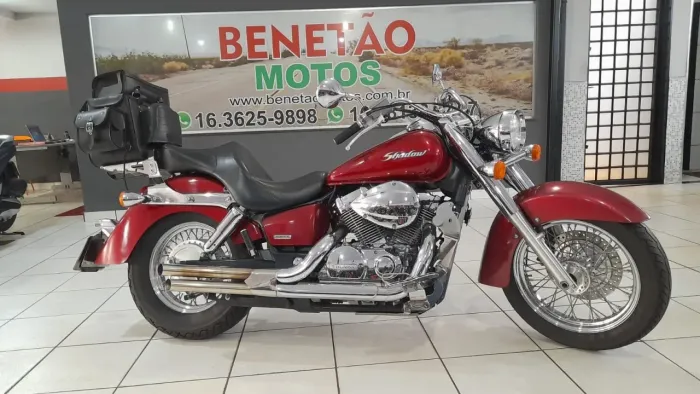 HONDA SHADOW 750 VERMELHO 2006