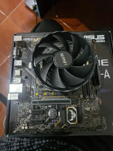 Placa TUF H310M-PLUS + Intel Pentium Gold G5400 + Air Cooler Hwvin VC-120