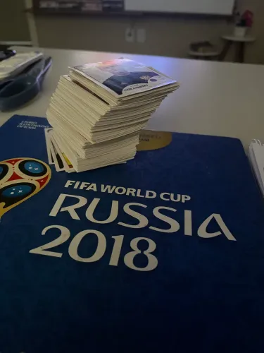 Lote figurinha da Copa 2018