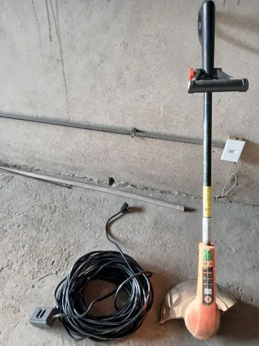 Cortador de grama elétrico + extensão de 30 metros