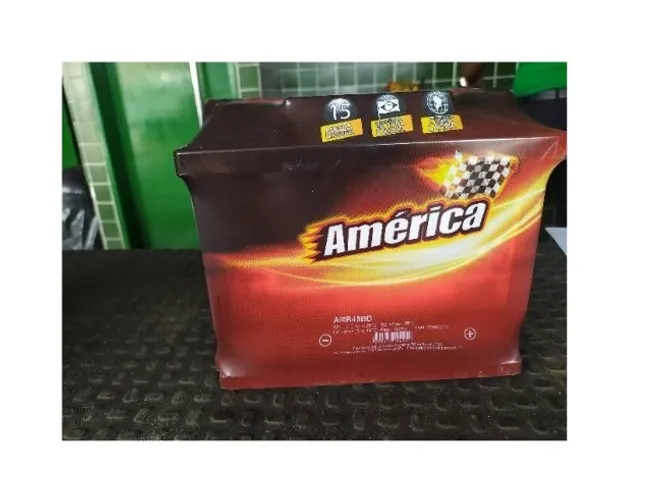 Bateria America 45 ah linha Heliar 15 mese garantia  com a base de troca nb