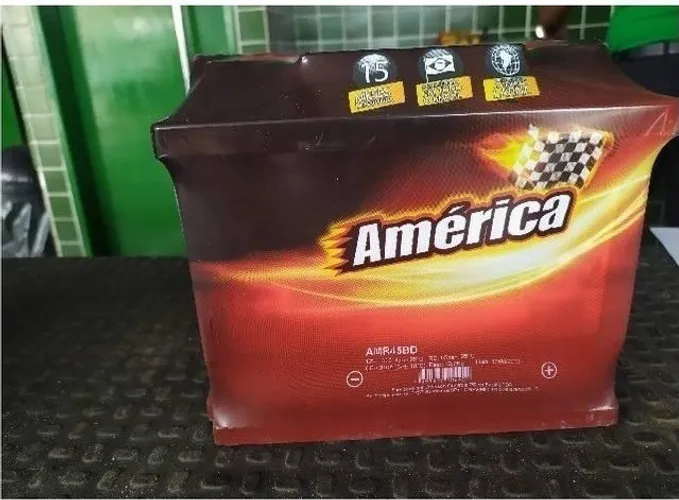Bateria America 50 ah linha Heliar 15 mese garantia c bateria velha onix hb 20 kwid as