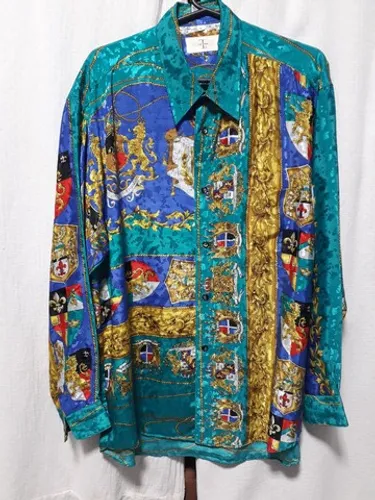 Camisa estampada importada 