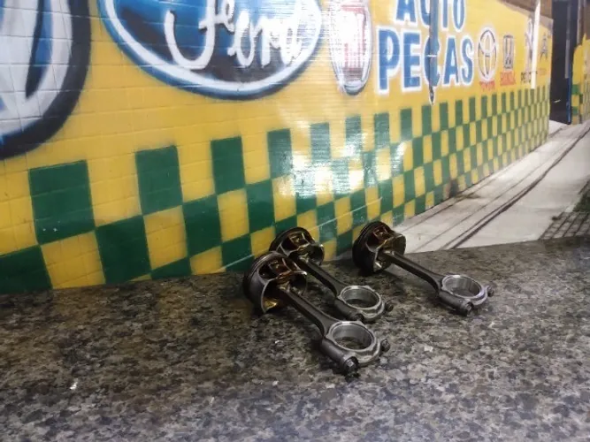 Biela e pistão Onix turbo 1.0 12v 3cc std