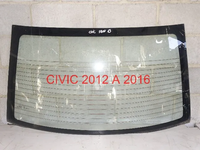 vidro parabrisa traseiro honda civic 2012 a 2016