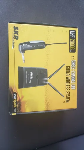 Transmissor receptor Sistema sem fio para guitarra baixo e violao NOVO