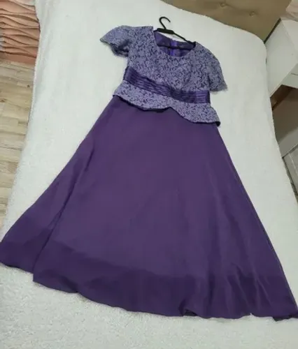 Vestido de festa n.46 Roxo perfeito estado 100.00