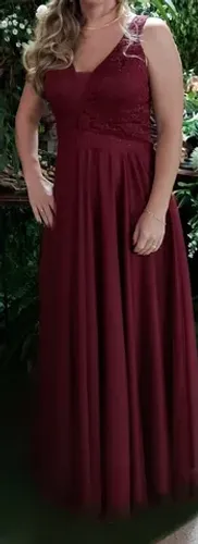 Vestido Marsala 36/38