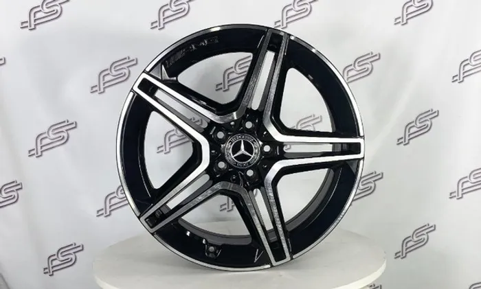 Rodas Mercedes Glb Preto Diamantado 5x112 - 19x7,5