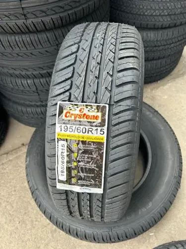 Pneu Crystone 100% borracha vipal 195/60/15