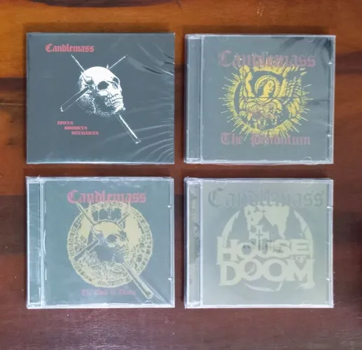 CDs lacrados Candlemass importado nacional