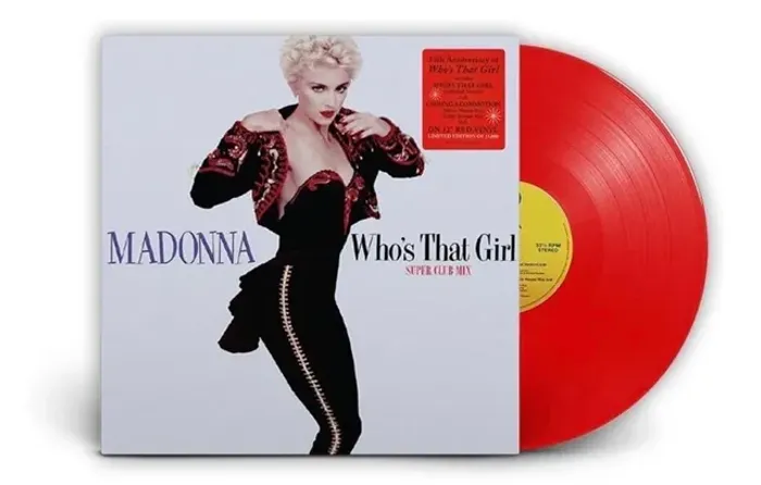 Madonna Whos that Girl vinil Red LEIA