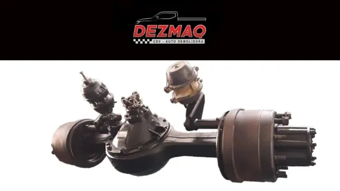 Eixo Diferencial Reduzido Rockwell 230  10 Furos Caminhão Cargo VW Mercedes