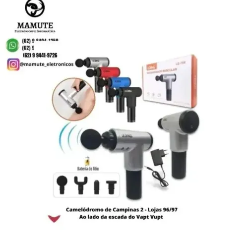 Massageador Muscular Elétrico Recarregável - Lelong