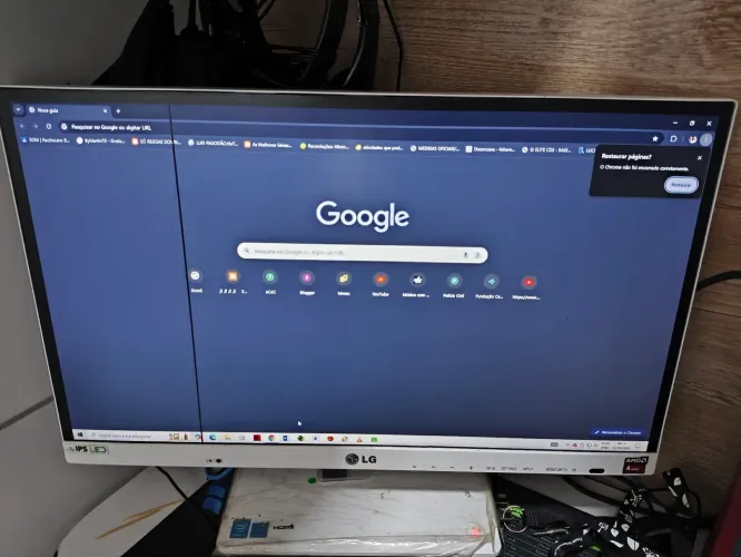 Computador All In One LG i5 1TB 4GB Tv digital