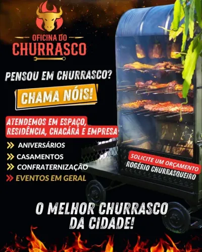 Churrasqueiro a domicílio - o melhor churrasco da cidade