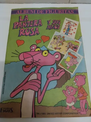 Album Argentina Pantera cor de rosa completo