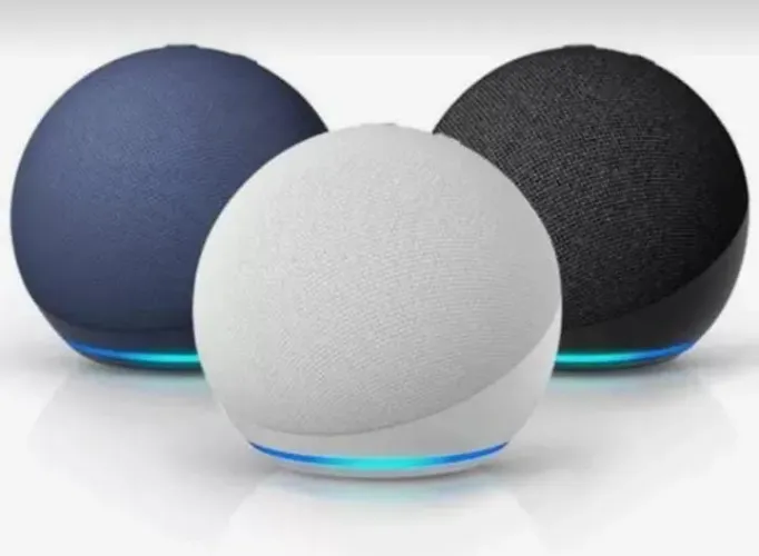 ? Alexa Echo Dot 5* ?Azul ?Branco ?Preto