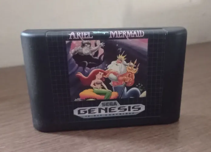 Jogo Sega Genesis - Ariel The Little Mermaid - Original