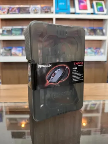 Mouse Gamer Redragon Tiger 2 Preto | Parcela Sem Juros | Loja física Curitiba