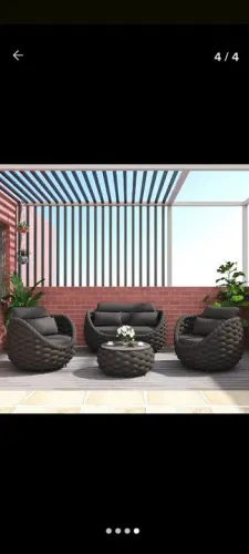 Conjunto buzius tricô náutico 