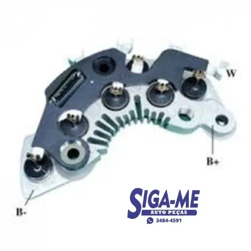 Retificador Alternador 12v 105A Corsa/Kadet/Vectra/Astra/Omega/S10/ 1.6 1.8 2.0 Cod: 23362