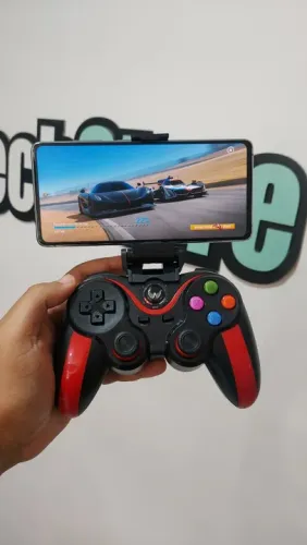 Controle Bluetooth Gamepad para Smartphone, Consoles e PC - Novo
