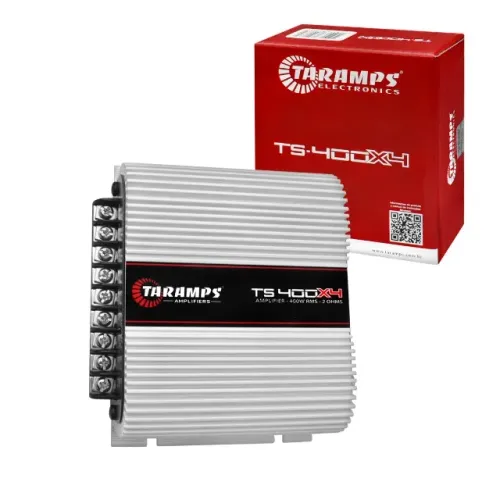 Modulo Amplificador 4 Canais 4x100w Rms 2 Ohms ou 2x200w Rms 4 Ohms