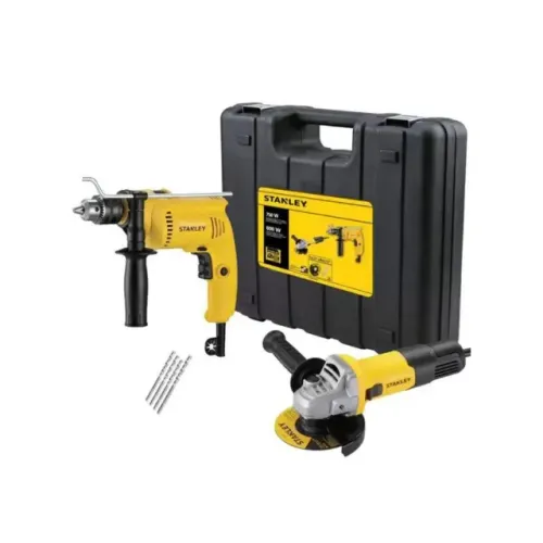 Kit Furadeira 1/2? 600W + Esmerilhadeira 4.1/2? 710W 127V Stanley